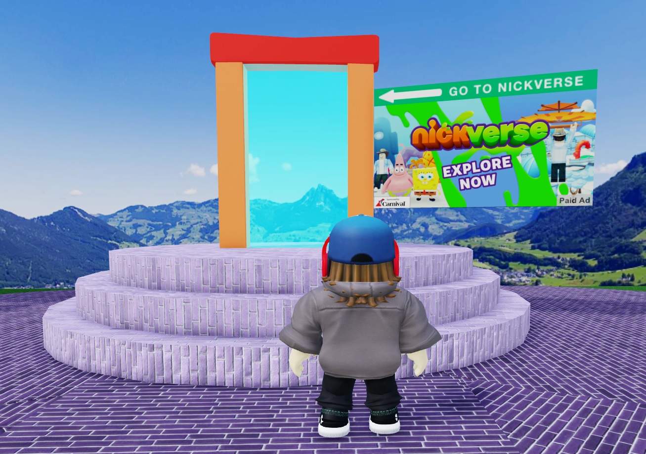 Driving Roblox users through portals from other games